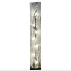 Floor Lamp by Carlo Nason for Mazzega, Murano Glass, Italy, 1960s