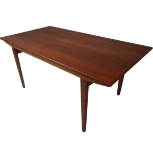 Mid-Century Modern Extendable Scandinavian Dining Table, 1950s