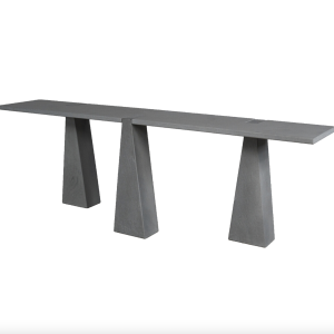 Inca Console Table by Angelo Mangiarotti for Skipper, 1970s