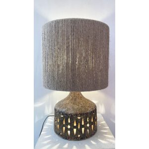 Mid Century Modern Ceramic Table Lamp by Georges Pelletier