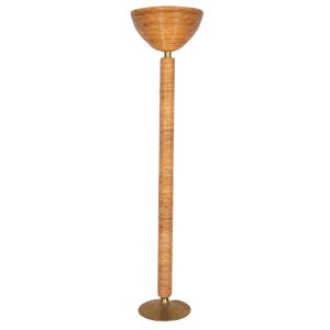 Contemporary Modern Bamboo Floor Lamp