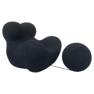 "Big Mama" Lounge Chair & Ottoman by Gaetano Pesce for B&B Italia