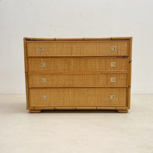 Dal Vera Bamboo & Wicker Chest of Drawers