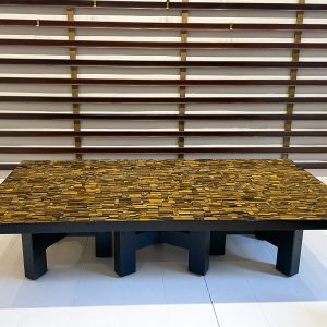 Large Ado Chale Coffee Table, Oeil de Tigre, Belgium