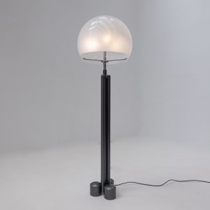 Mid Century "Porcino" Floor Lamp by Luigi Caccia Dominioni