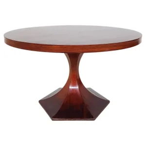 Italian Mid Century Wooden Dining Table by Carlo de Carli