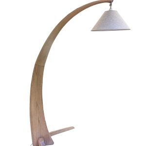 Mid-Century Modern Arc Floor Lamp, Italy, 1950s