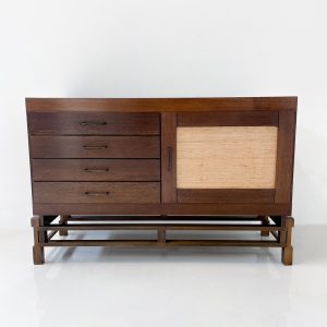 Mid-Century Modern Chest of Drawers by Leonard Fiori for Isa Bergamo, Italy,1960s