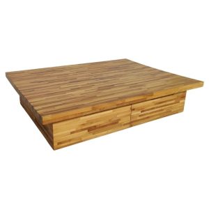Italian Mid Century Wooden Coffee Table