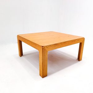 Mid Century Modern Square Wooden Coffee Table by Derk Jan de Vries