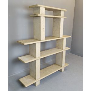 1970's modular travertine shelves
