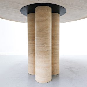 Travertine Dining Table