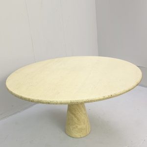 Round Dining Table in the Style of Angelo Mangiarotti