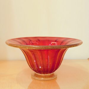 Mid Century Modern Murano Glass Bowl