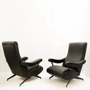 "Oscar" Reclining Armchair By Nello Pini For Novarredo, 1959